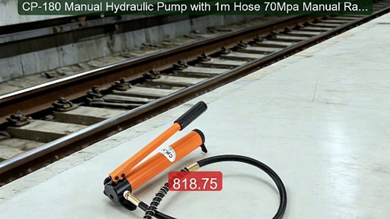 CP-180 Manual Hydraulic Pump with 1m Hose 70Mpa Manual Ram ... -- Top Pick 2026 | Unbeatable Price!