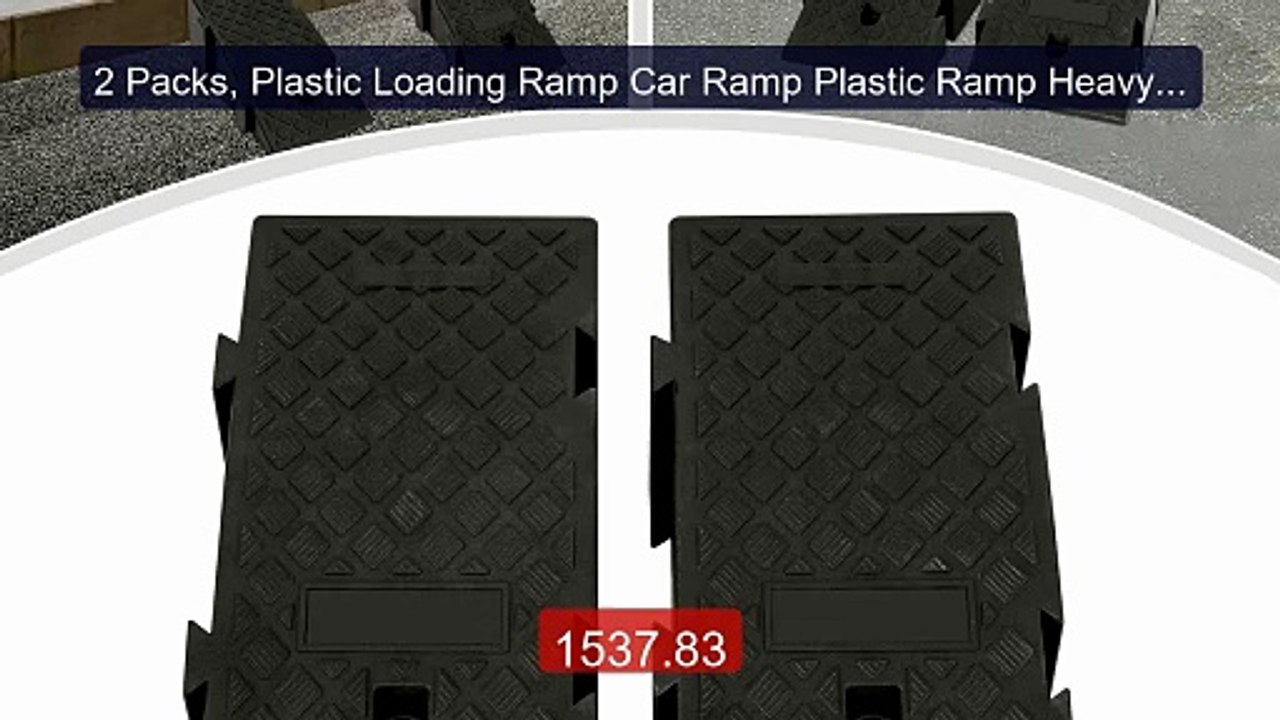 2 Packs, Plastic Loading Ramp Car Ramp Plastic Ramp Heavy Duty Ram... -- Best Deal 2026 | Shop Now!