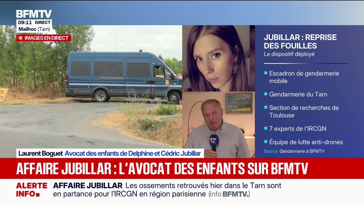 Affaire Jubillar: les enfants du couple sont "au courant" de la découverte des ossements, indique leur avocat