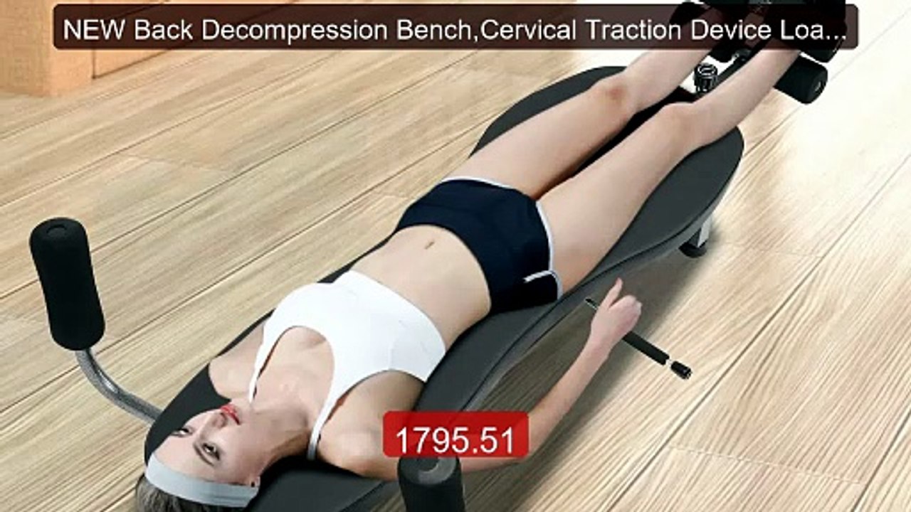 NEW Back Decompression Bench,Cervical Traction Device Load ... -- Top Pick 2026 | Unbeatable Price!