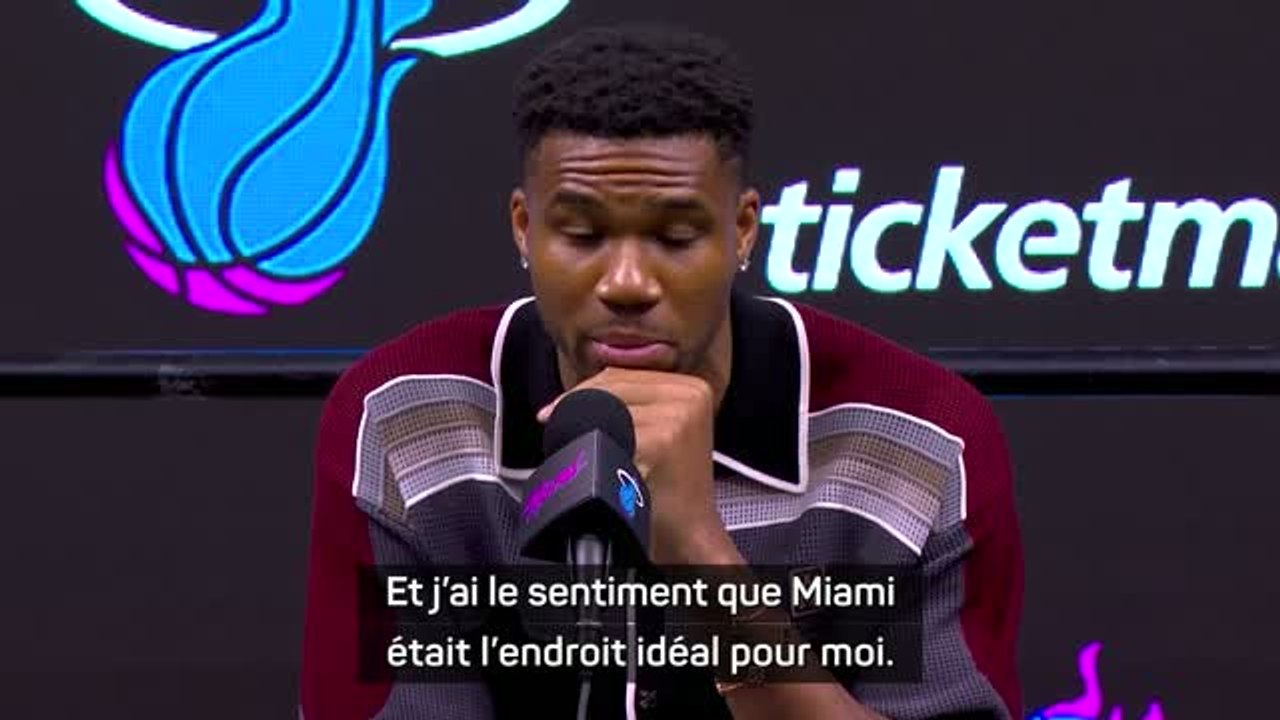 Heat - Antetokounmpo annonce la couleur et veut "remporter un nouveau titre"