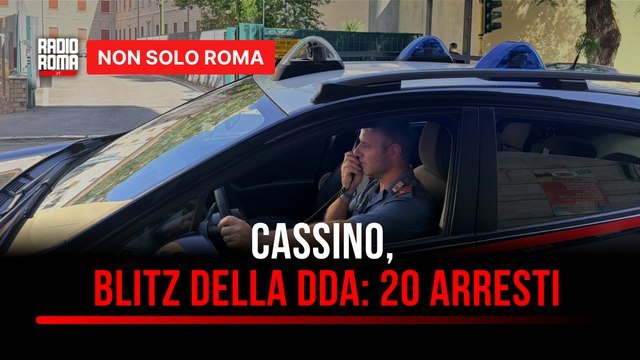 Cassino, operazione della DDA: 20 arresti e sequestro da 5,3 milioni