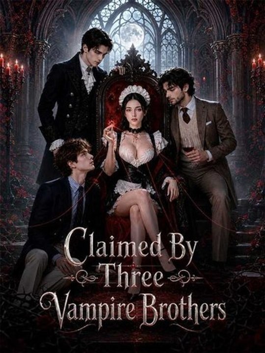 Claimed By Three Vampire Brothers - Full HD #ID