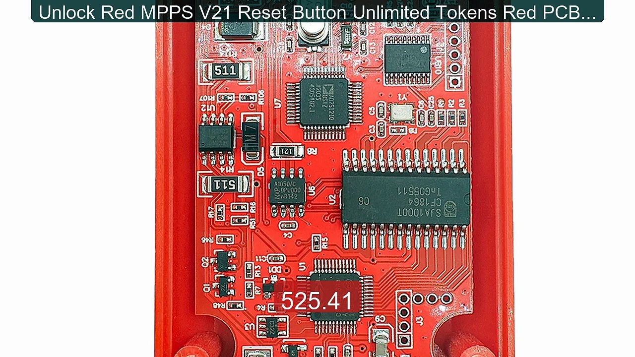 Unlock Red MPPS V21 Reset Button Unlimited Tokens Red PCB Board Fu... -- Best Deal 2026 | Shop Now!