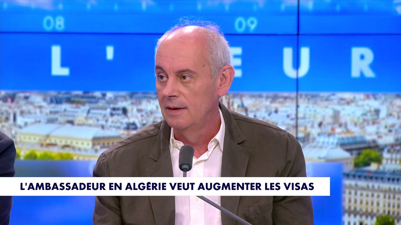 Arnaud Benedetti : «On ne veut certainement pas imposer un rapport de force avec l'Algérie»
