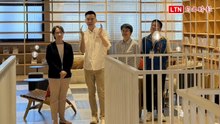 竹北市圖福德館美學改造 蕭美琴讚鄭朝方最少資源做最大應用