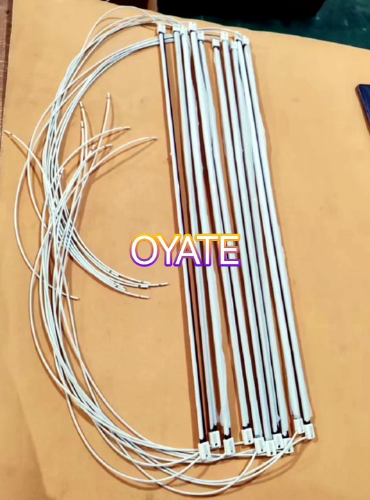 840mm 220v 2000w quartz infrared lamp ruby ir lamp infrared heating for the PET blowing machine