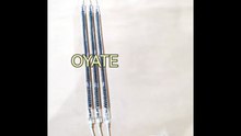 750mm 230v 2500w infrared lamp carbon fibre heating lamp for electric heaters