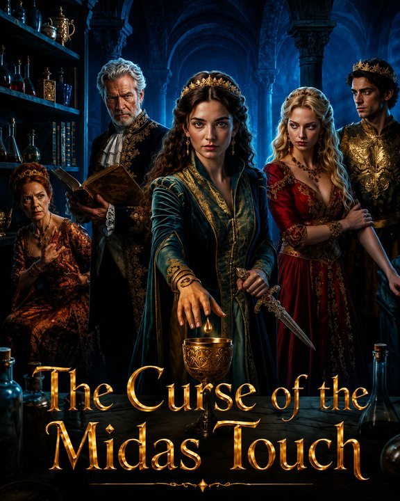 The Curse of the Midas Touch - Full EP | Fantasy Romance Short Drama | Magic, Royal Secrets & Ancient Power - ENGSUB