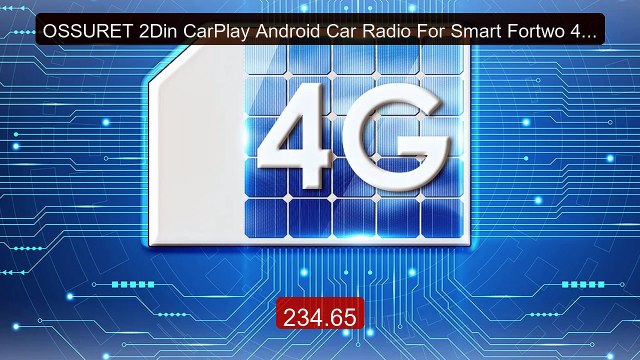 OSSURET 2Din CarPlay Android Car Radio For Smart Fortwo 451 20... Hot Deal 2026 | Limited Offer!