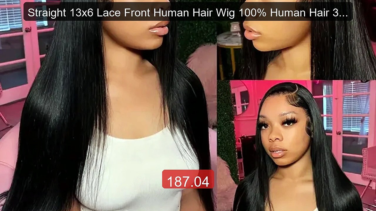 Straight 13x6 Lace Front Human Hair Wig 100% Human Hair 30 inch Pr... -- Best Deal 2026 | Shop Now!