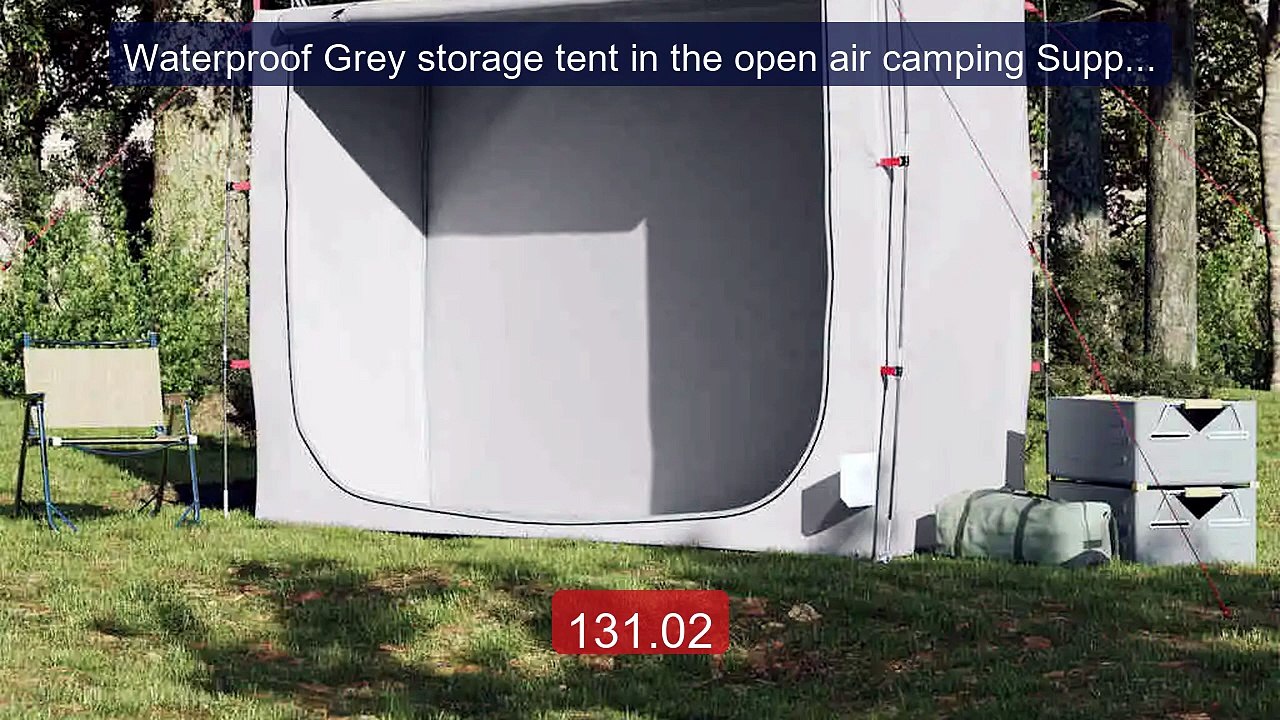 Waterproof Grey storage tent in the open air camping Suppli... -- Top Pick 2026 | Unbeatable Price!