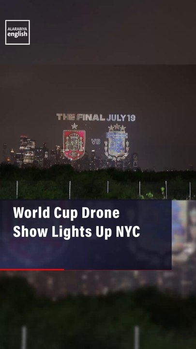 World Cup Drone Show Lights Up NYC