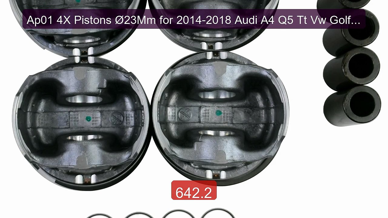 Ap01 4X Pistons Ø23Mm for 2014-2018 Audi A4 Q5 Tt Vw Golf Gti... -- Amazing Value 2026 | Must Have!