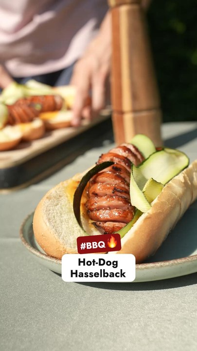 Le Hot-Dog Hasselback