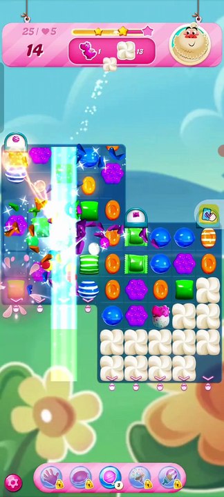 I played Candy Crush, a great and simple game from Sega Games.