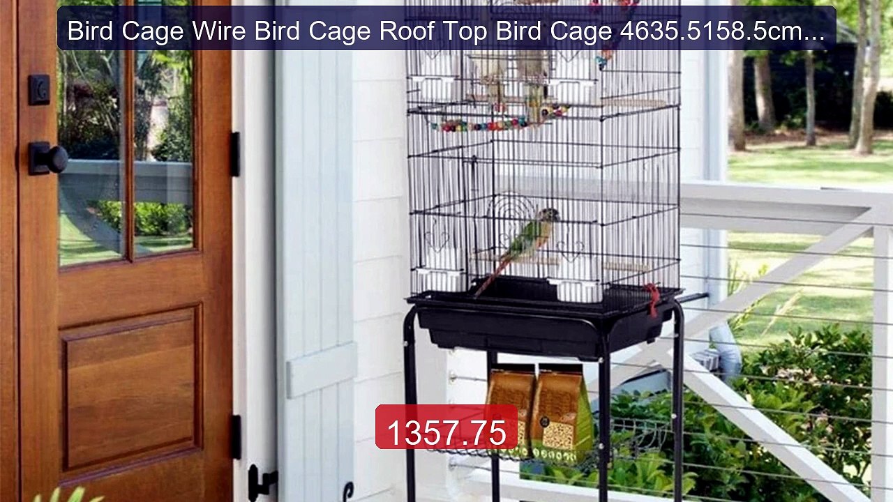 Bird Cage Wire Bird Cage Roof Top Bird Cage 4635.5158.5cm with... -- Hot Deal 2026 | Limited Offer!