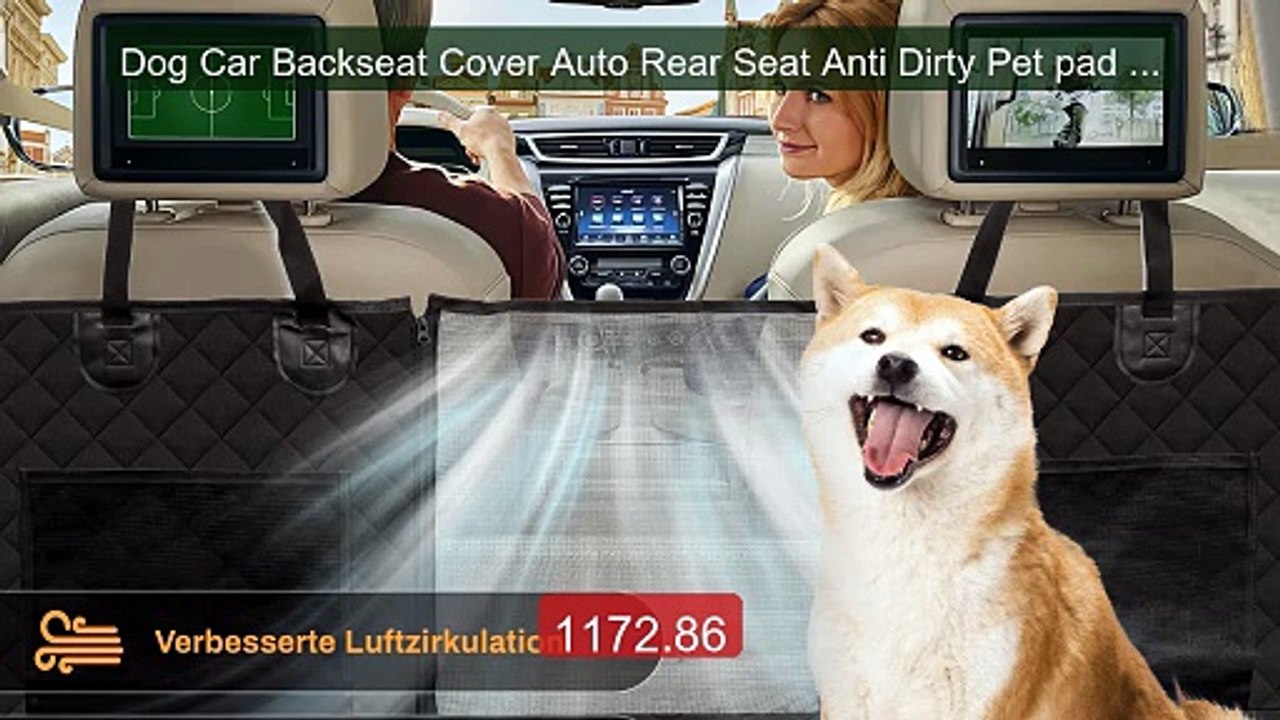 Dog Car Backseat Cover Auto Rear Seat Anti Dirty Pet pad Water... -- Hot Deal 2026 | Limited Offer!