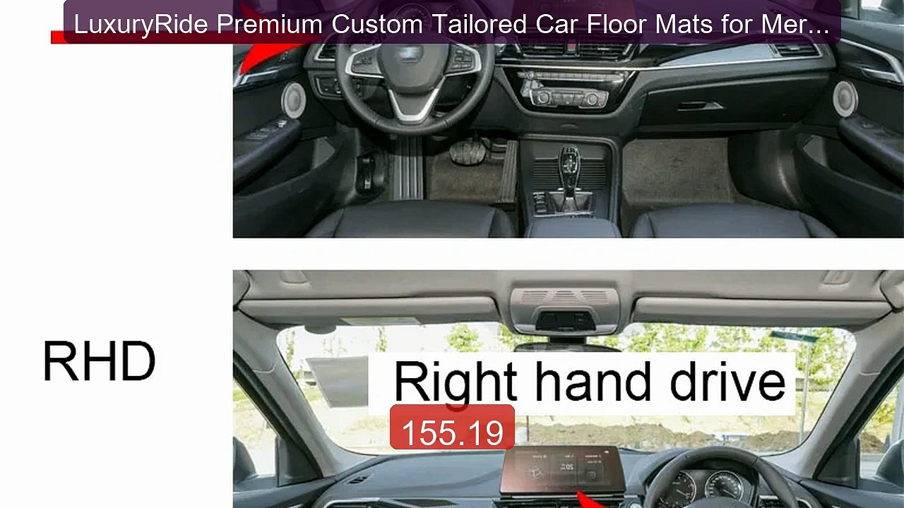 LuxuryRide Premium Custom Tailored Car Floor Mats for Mercedes... -- Hot Deal 2026 | Limited Offer!
