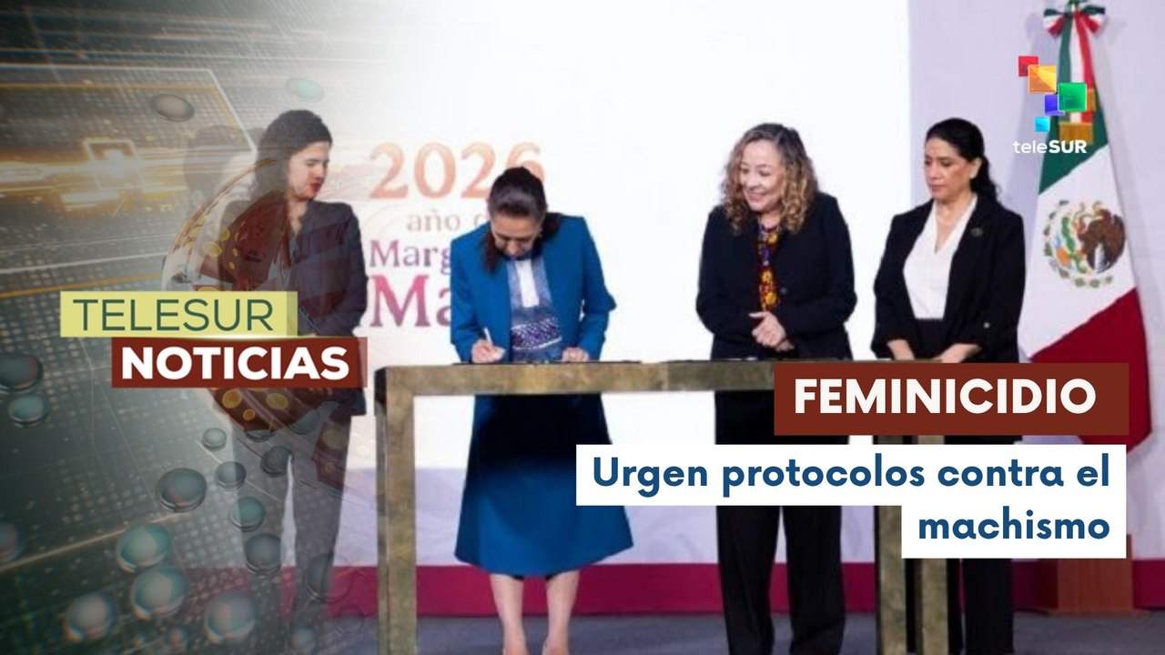 Presidenta Sheinbaum envía iniciativa contra feminicidios