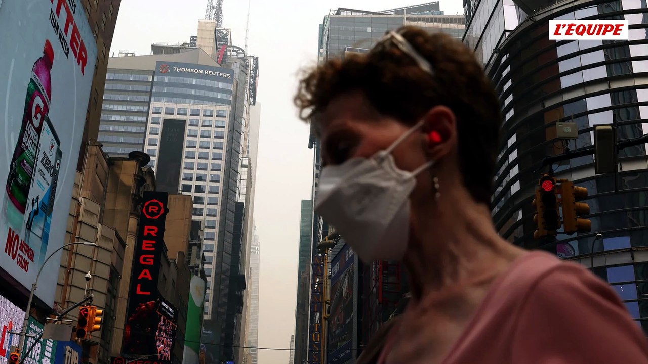 New York placé en code rouge pour la qualité de l'air et la chaleur extrême - Foot - Coupe du monde