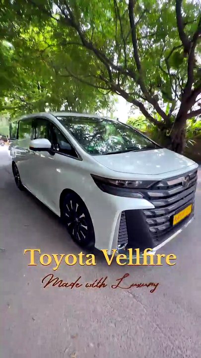 Toyota Vellfire for Weddings, Corporate & Airport Travel