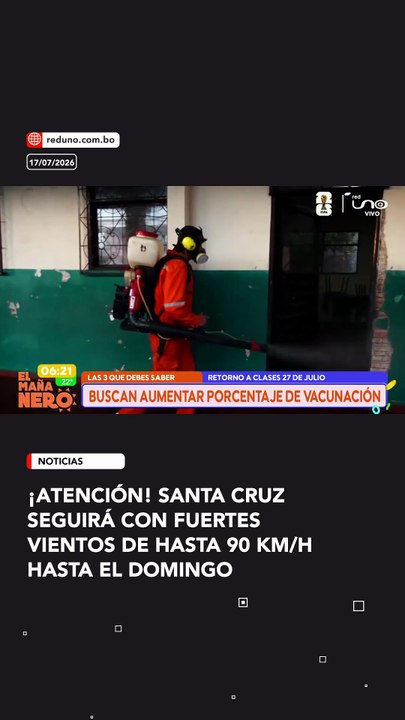 🌬️ ¡Tome sus precauciones! Los fuertes vientos continuarán en Santa Cruz con ráfagas de hasta 90 km/h hasta el domingo.