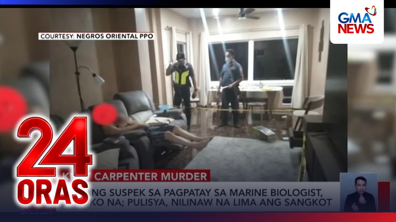 Isa pang suspek sa pagpatay sa marine biologist, sumuko na; pulisya, nilinaw na lima ang sangkot | 24 Oras