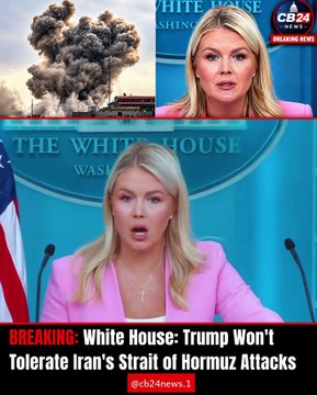 Trump Says Iran Still Wants a Deal After Strait of Hormuz Attacks | White House Press Briefing