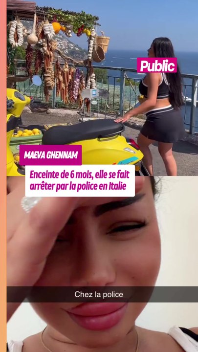 Maeva Ghennam arrêtée par la police en Italie, l’influenceuse raconte sa mésaventure