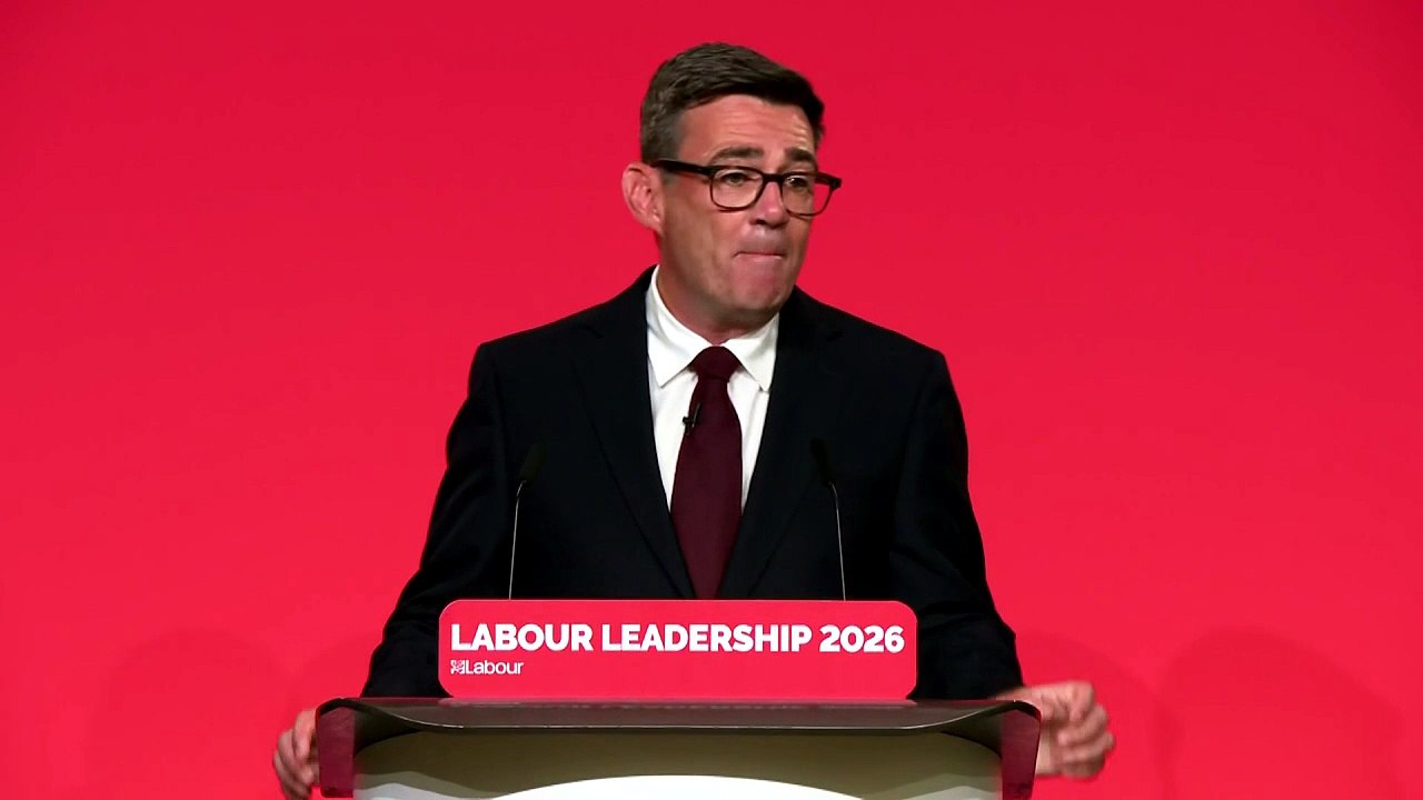 Burnham pays tribute to Starmer in victory speech