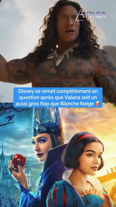Disney se remet en question après le flop de Vaiana en prise de vues réelles ! #vaiana #disney
