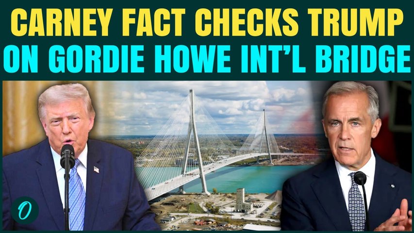 “Until Every U.S. Debt Is Paid…” Carney’s BLUNT Message on Gordie Howe Bridge STUNS Trump | Canada