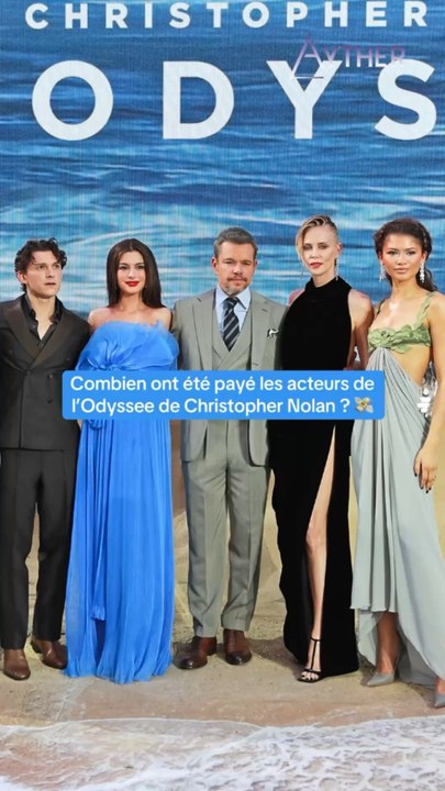 Combien ont été payé les acteurs de l’Odyssée de Christopher Nolan ? #lodyssee #theodyssey