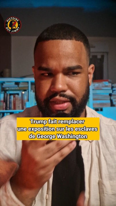 Trump fait remplacer une exposition sur les esclaves de George Washington
