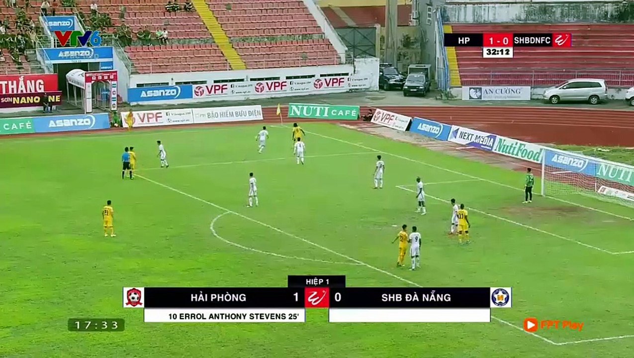 Hải Phòng 3-2 SHB Đà Nẵng - Goals and Highlights (5/5/2018) | VTV6 HD (FPT Play)