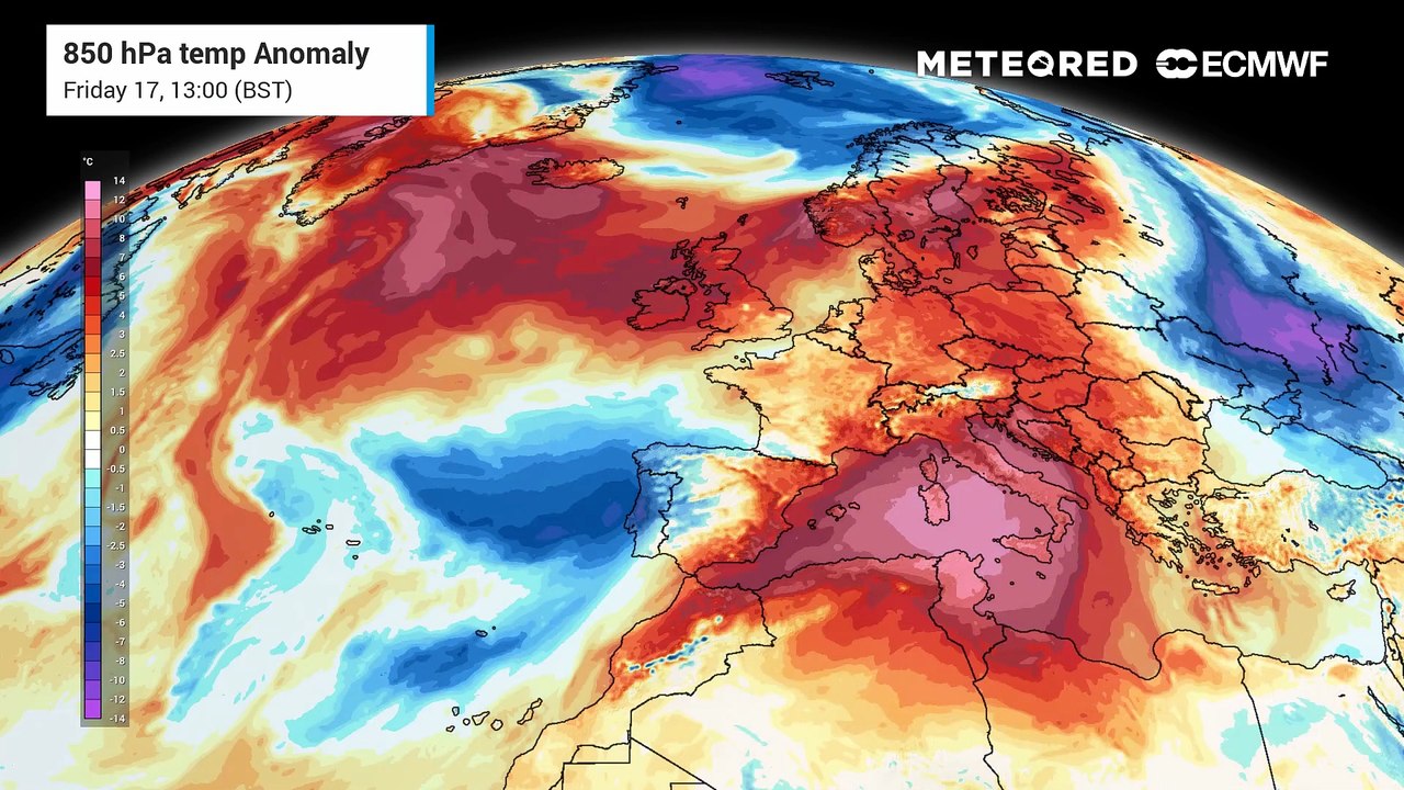 Met Office weather maps reveal which UK regions stay in the heatwave this weekend – and which don't