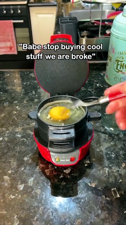 Skip the drive-thru and the frozen aisle. The Hamilton Beach Breakfast Sandwich Maker