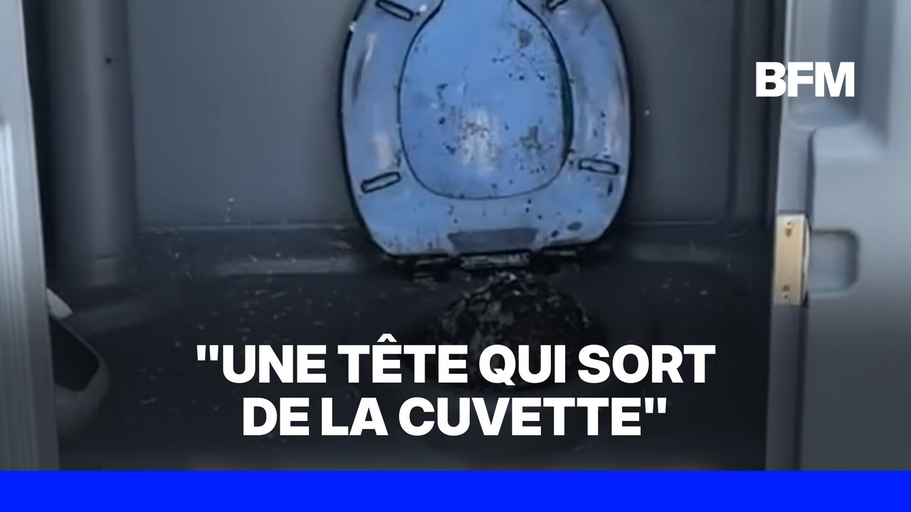 États-Unis: un homme reste coincé dans la cuvette de toilettes de chantier pendant des heures