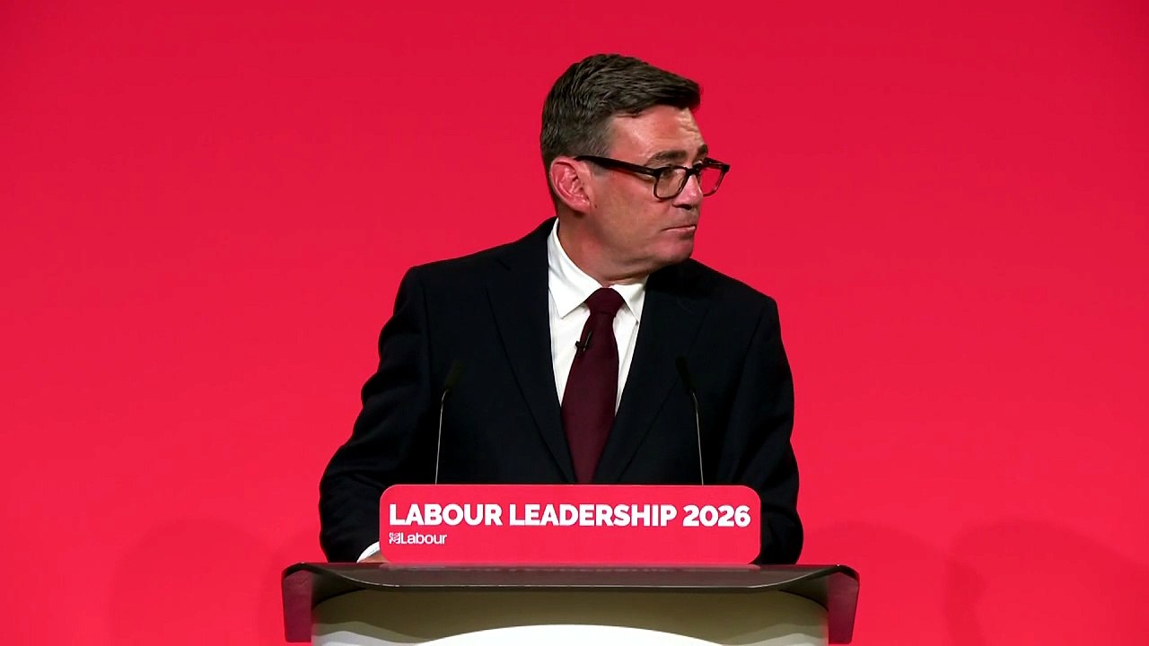 Andy Burnham vows to be a leader for all of the UK
