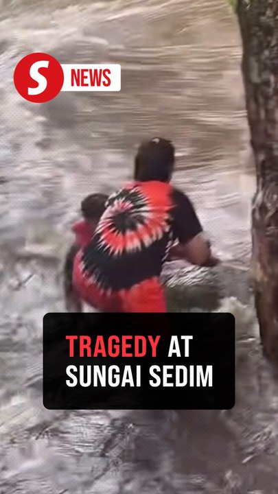 Three drown in Kulim water surge incident