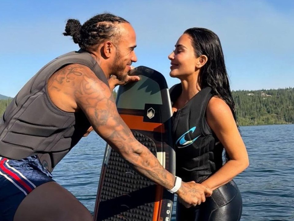 Dieses Video zeigt Liebes-Glück von Lewis Hamilton und Kim Kardashian