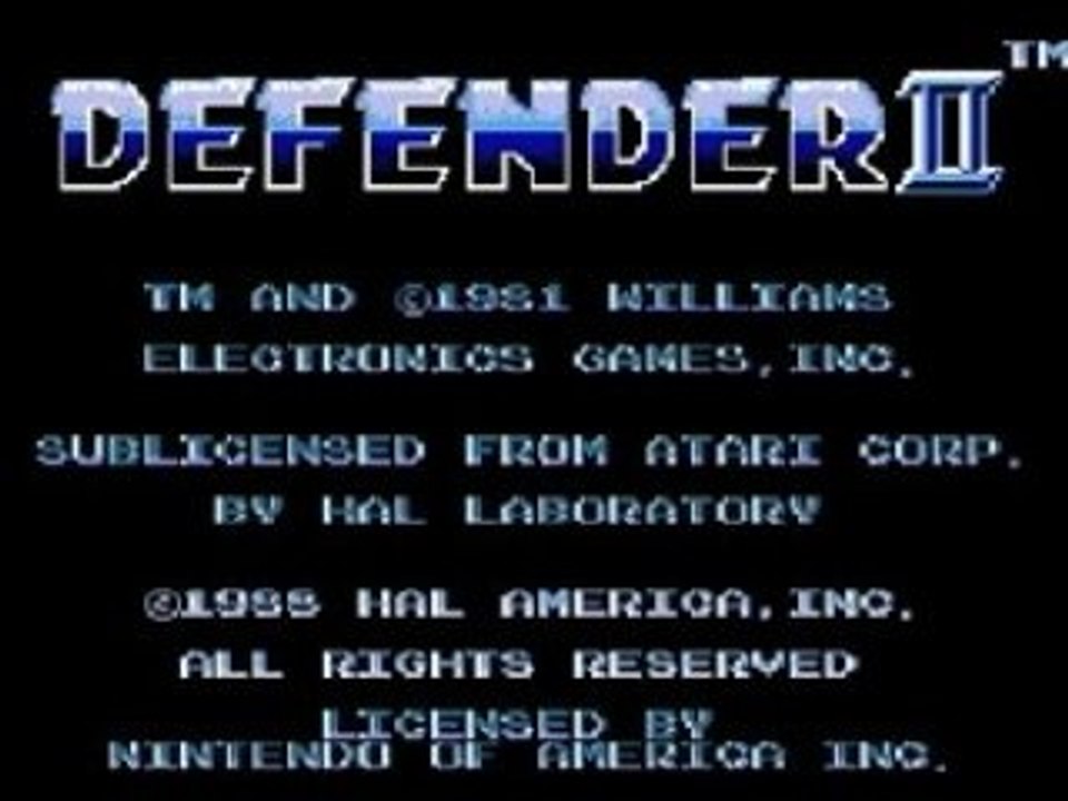 Defender 2 (NES)