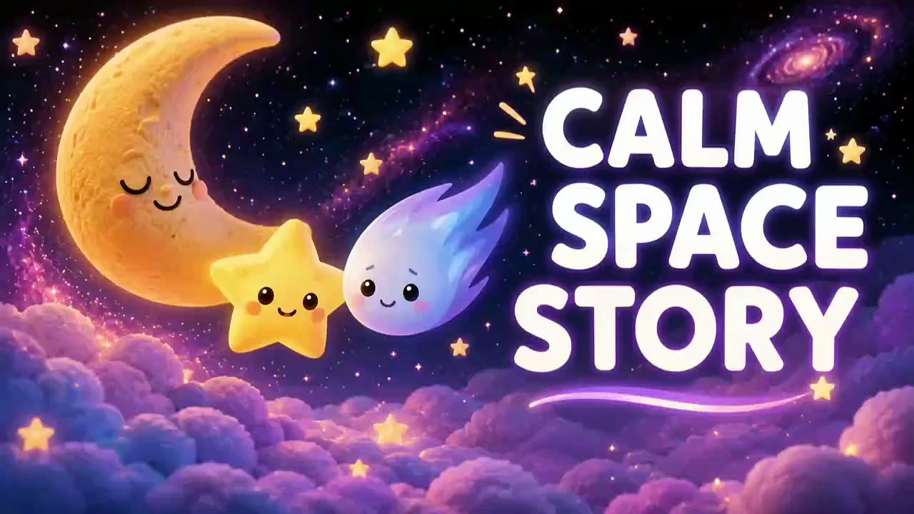 The Comet Who Couldn't Slow Down 🌙 Soothing Sleep Story for Toddlers