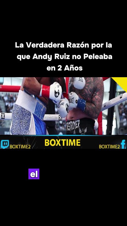 Andy Ruiz regresa al boxeo y por Dazn
