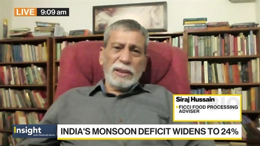 India's Rainfall Deficit Threatens Economy