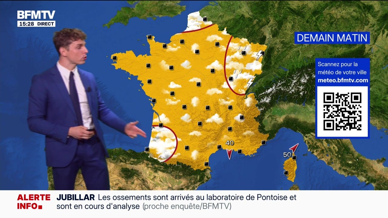 La météo pour ce samedi 18 juillet 2026