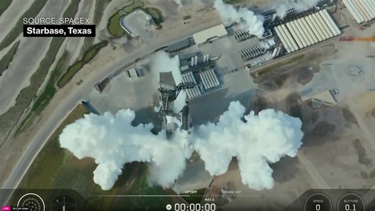 Smoke Erupts From SpaceX Launch Tower, Delaying Rocket