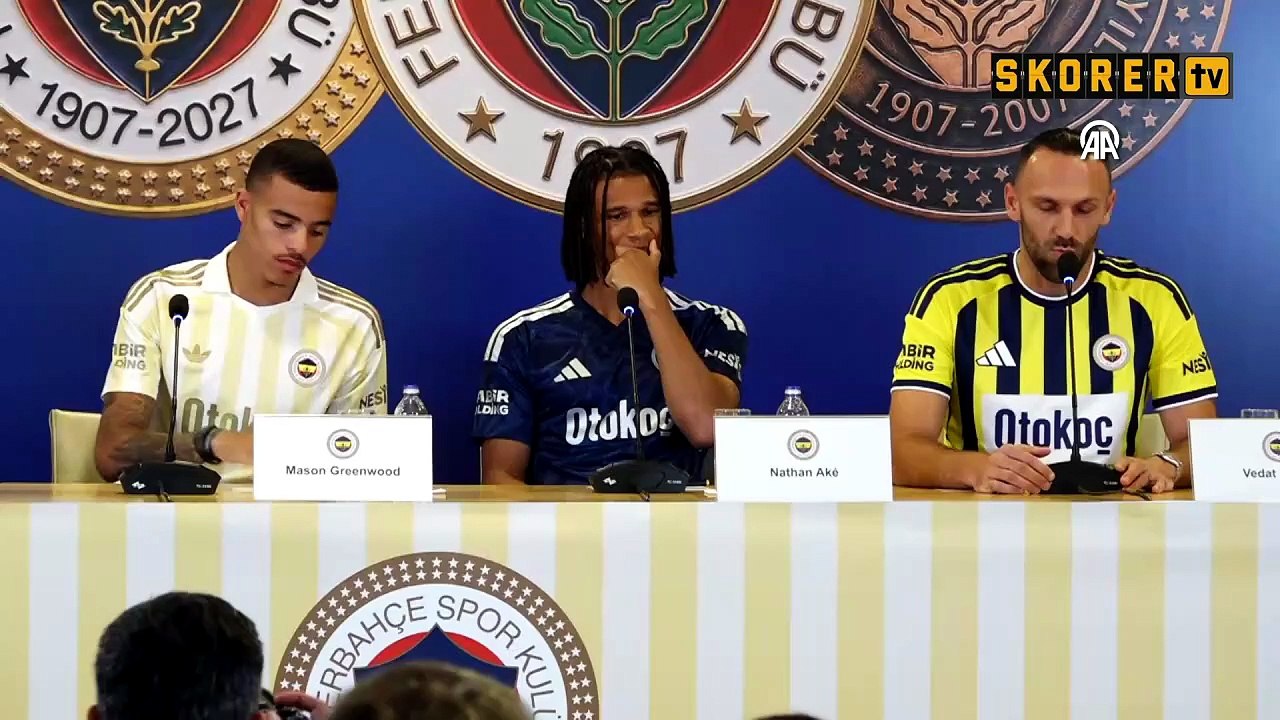 Fenerbahçe'de Greenwood, Ake ve Muriqi için imza töreni düzenlendi