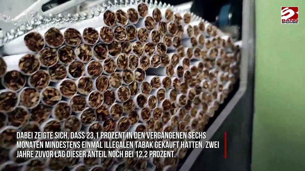 Verkäufe illegaler Zigaretten steigen sprunghaft an